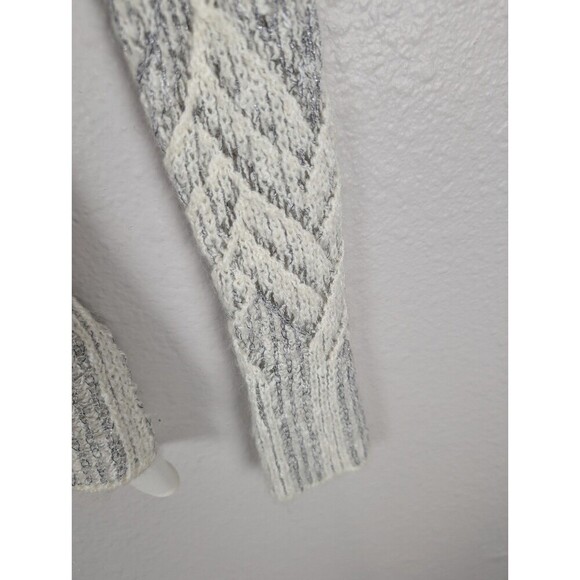 Lucky Brand Oatmeal Chevron Sweater Women's Large - Picture 4 of 9